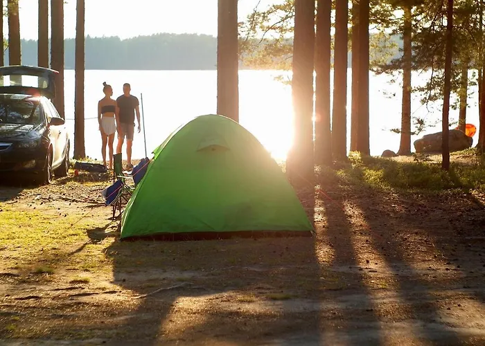 Alpesi faház Koskenselaen Lomakylae Puumala