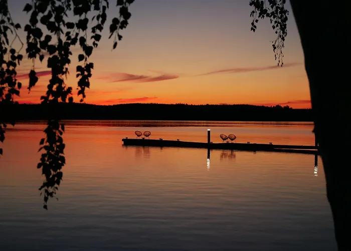 Alpesi faház Koskenselaen Lomakylae Puumala