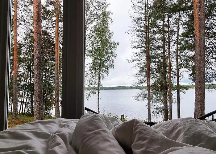 Koskenselaen Lomakylae Alpesi faház Puumala