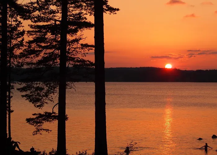 Alpesi faház Koskenselaen Lomakylae Puumala