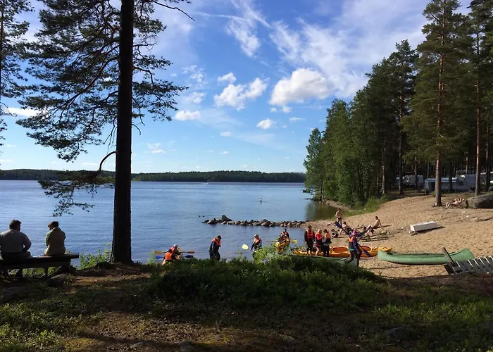 Koskenselaen Lomakylae Alpesi faház Puumala