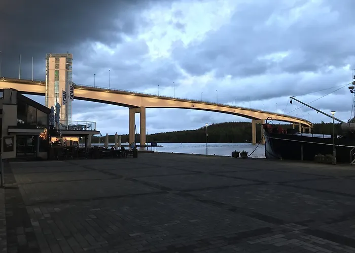 Alpesi faház Koskenselaen Lomakylae Puumala