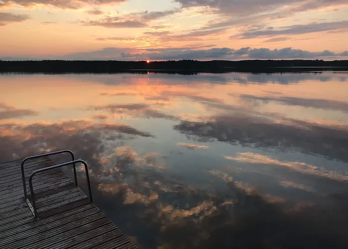 Alpesi faház Koskenselaen Lomakylae Puumala