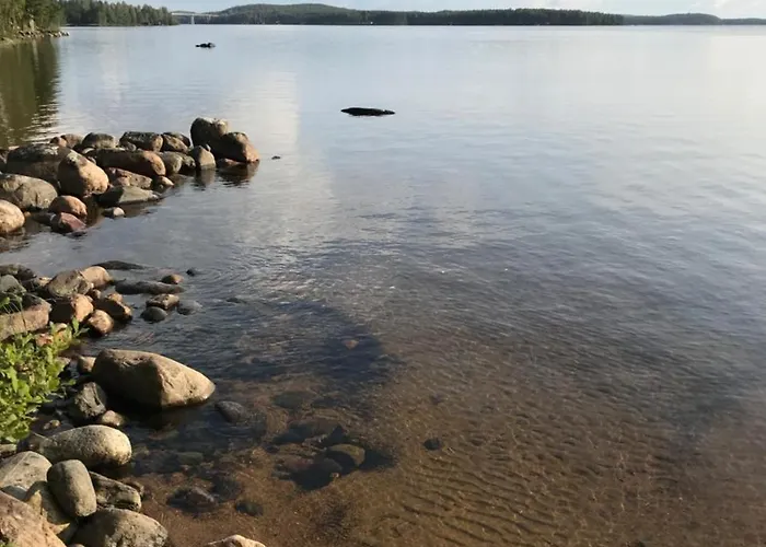 Alpesi faház Koskenselaen Lomakylae Puumala