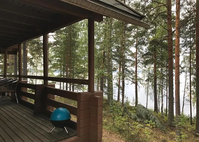 Alpesi faház Koskenselaen Lomakylae *