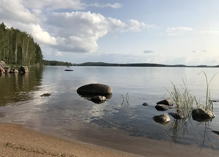 Alpesi faház Koskenselaen Lomakylae *