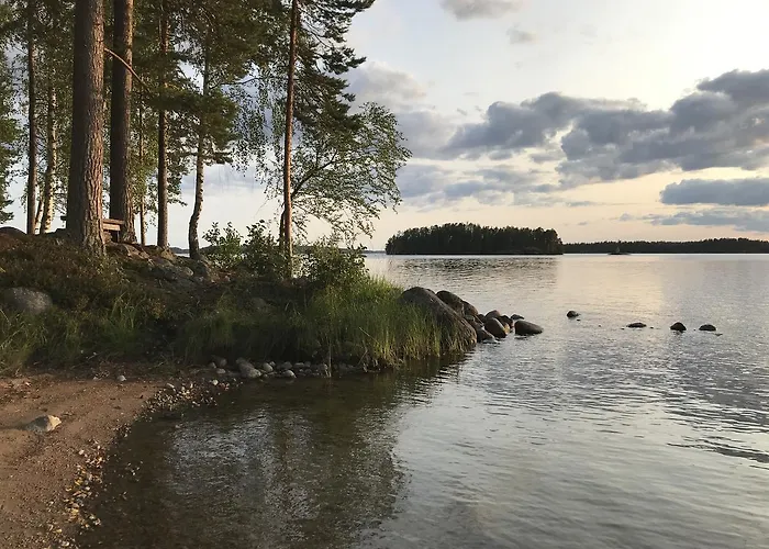 Koskenselaen Lomakylae Alpesi faház Puumala