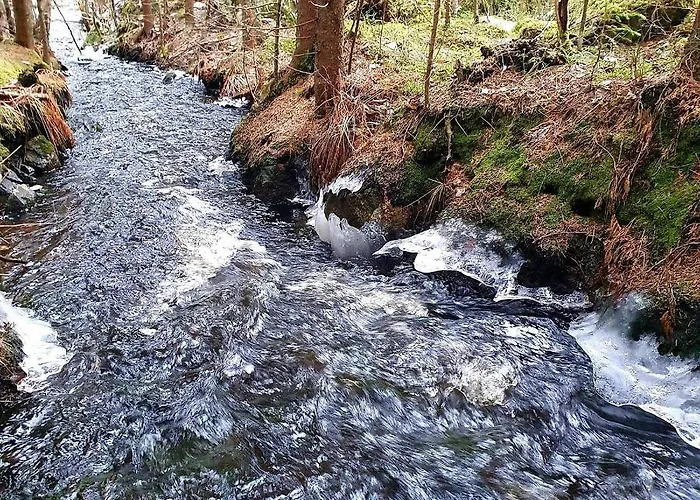 Alpesi faház Koskenselaen Lomakylae